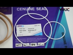 Kit d'étanchéité à l'échappement Doosan DX225LCA pour la réparation de cylindres hydrauliques d'excavatrice