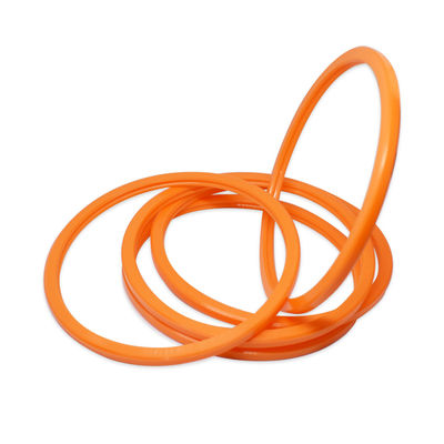 Sceaux de joint de la pelle rotative en caoutchouc PU Sceaux d'huile ROI Sceaux hydrauliques Orange