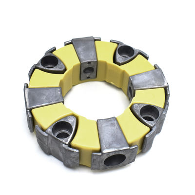 Pompes hydrauliques 50H pièces détachées de pelles machines d'accouplement pièces en caoutchouc avec aluminium